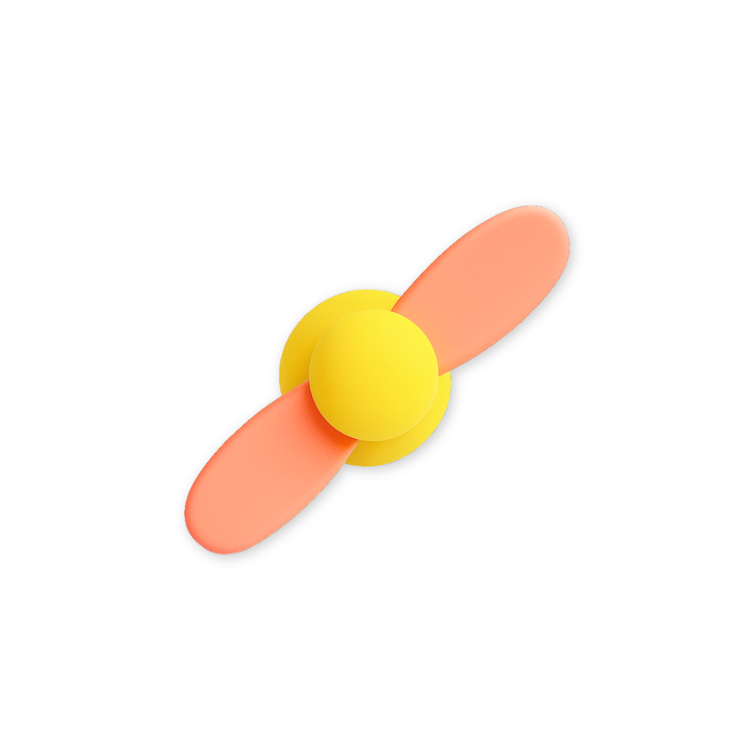 Up & Away Suction Spinner Toy