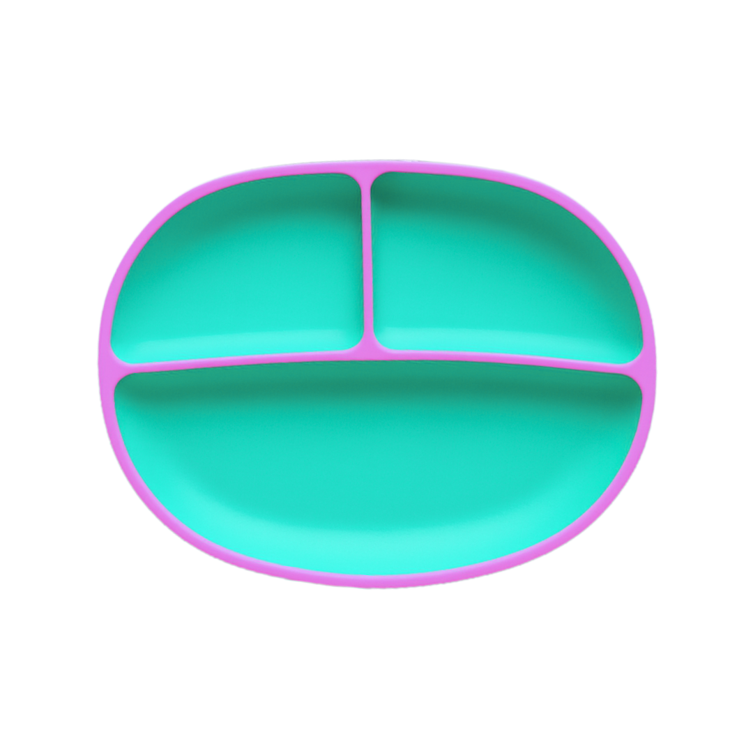 Color Pop Suction Plate - Grape