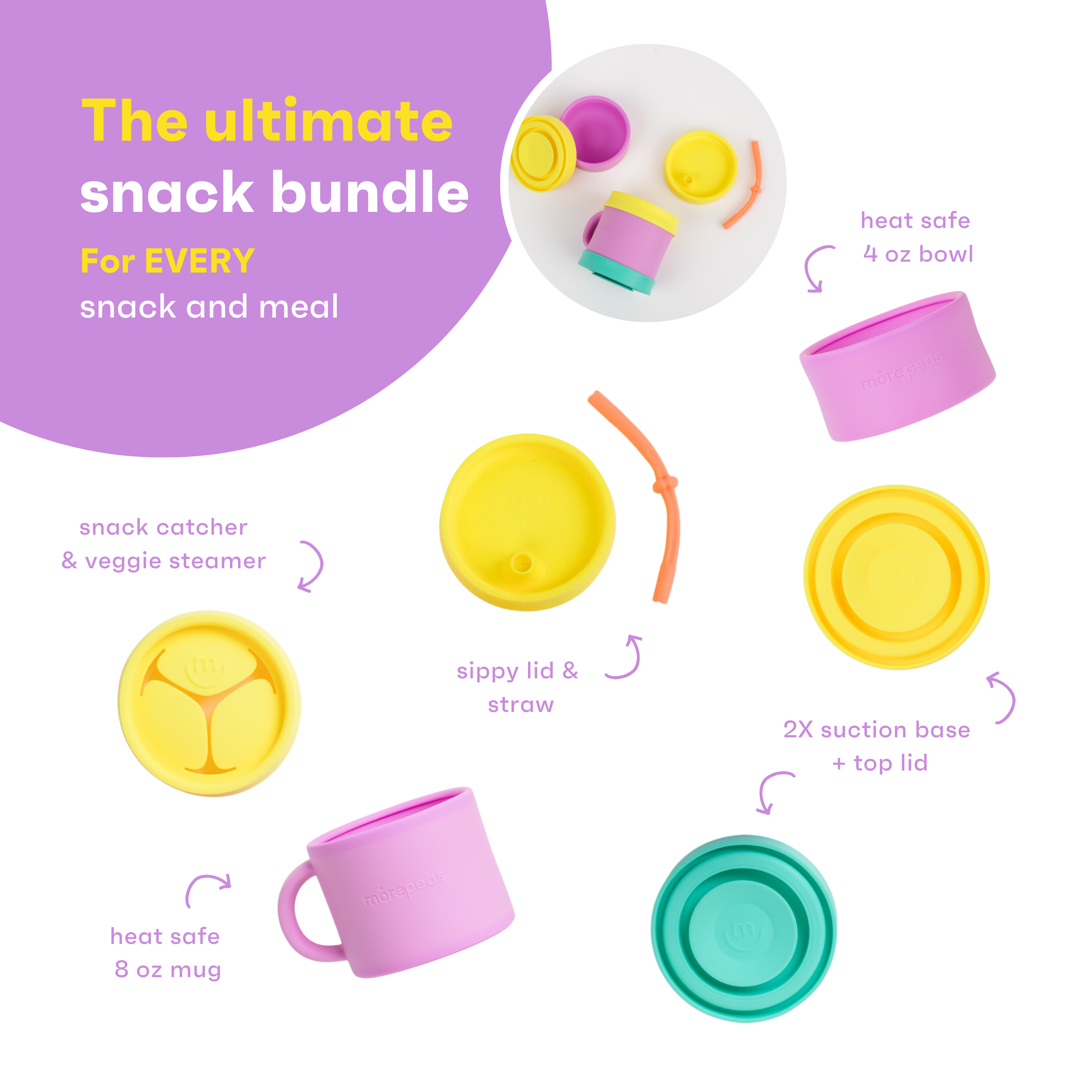 Snack Pack Bundle morepeas