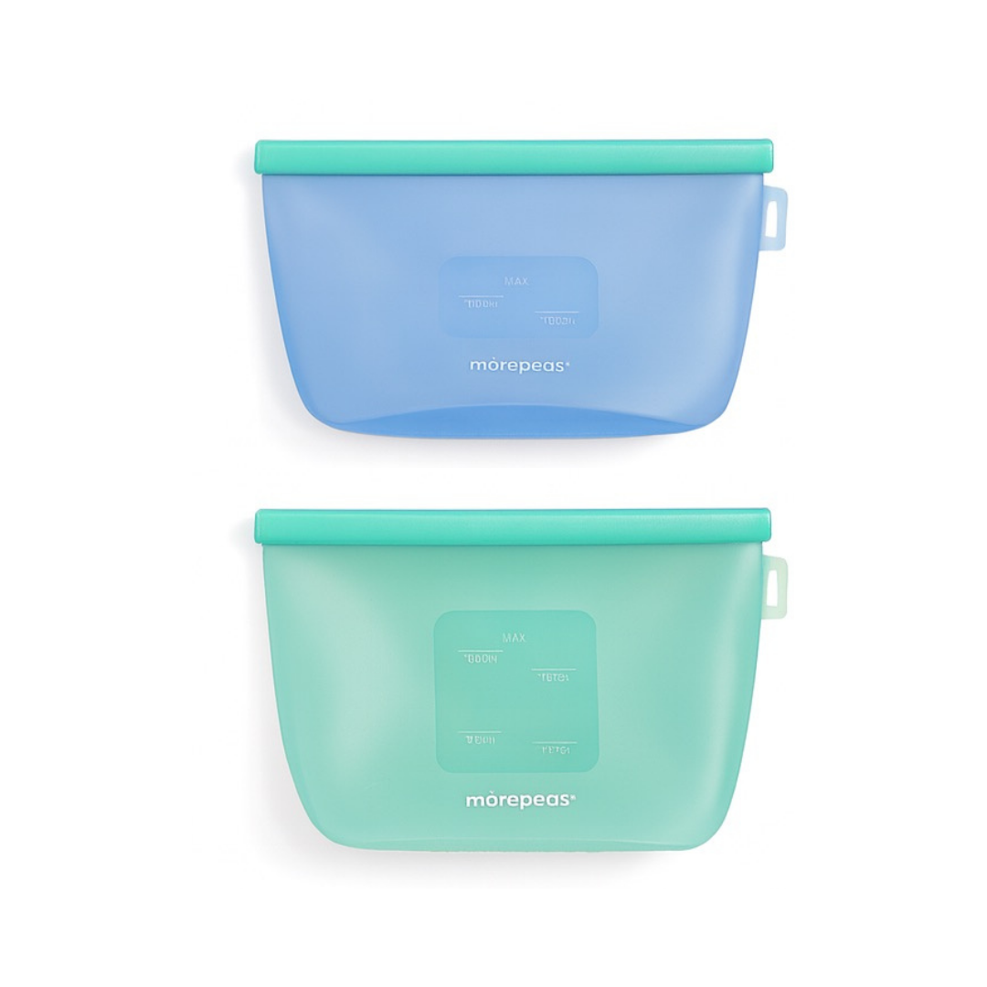 Snack & Seal Bag Set - Blueberry