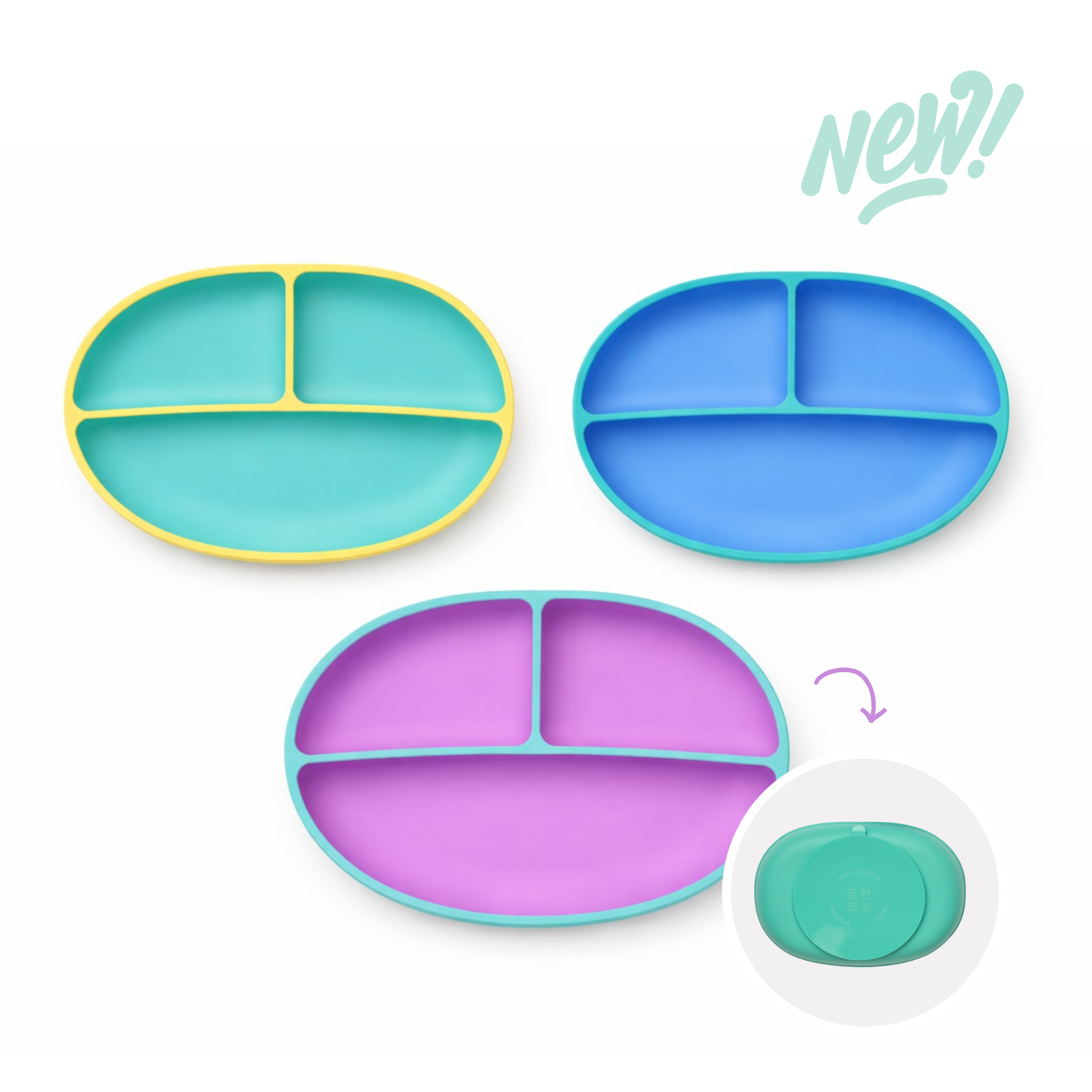 Color Pop Suction Plate