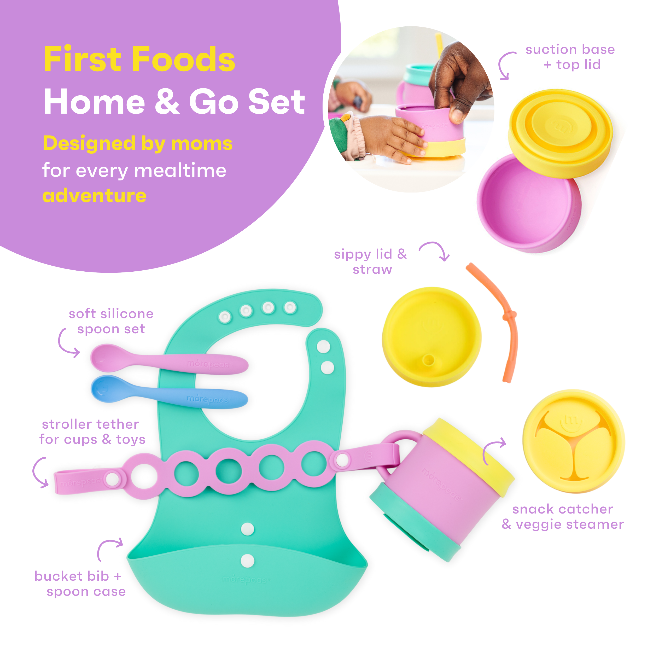 First Foods Home & Go Set
