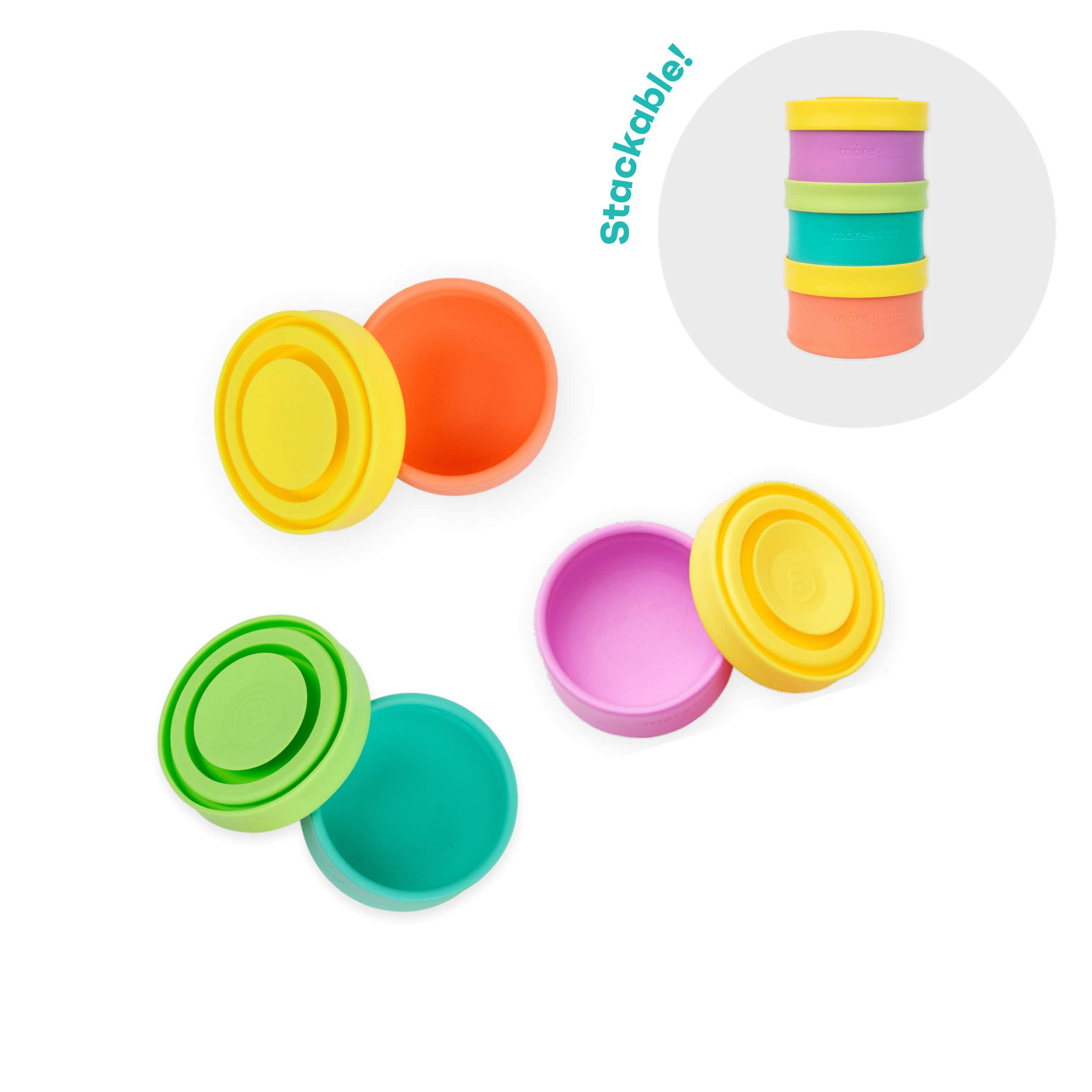 Everything Bowl Bundle  morepeas Rainbow