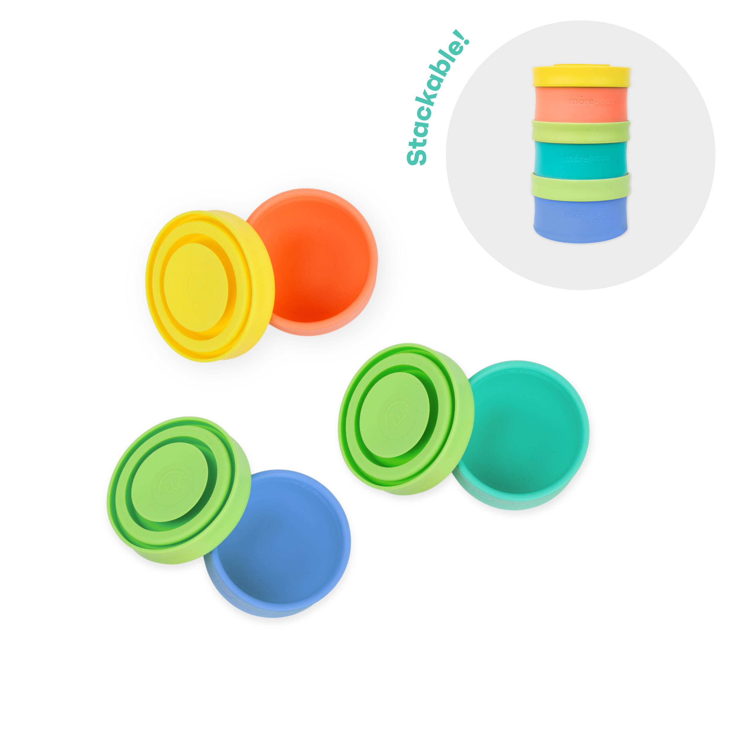 Everything Bowl Bundle morepeas Rainbow