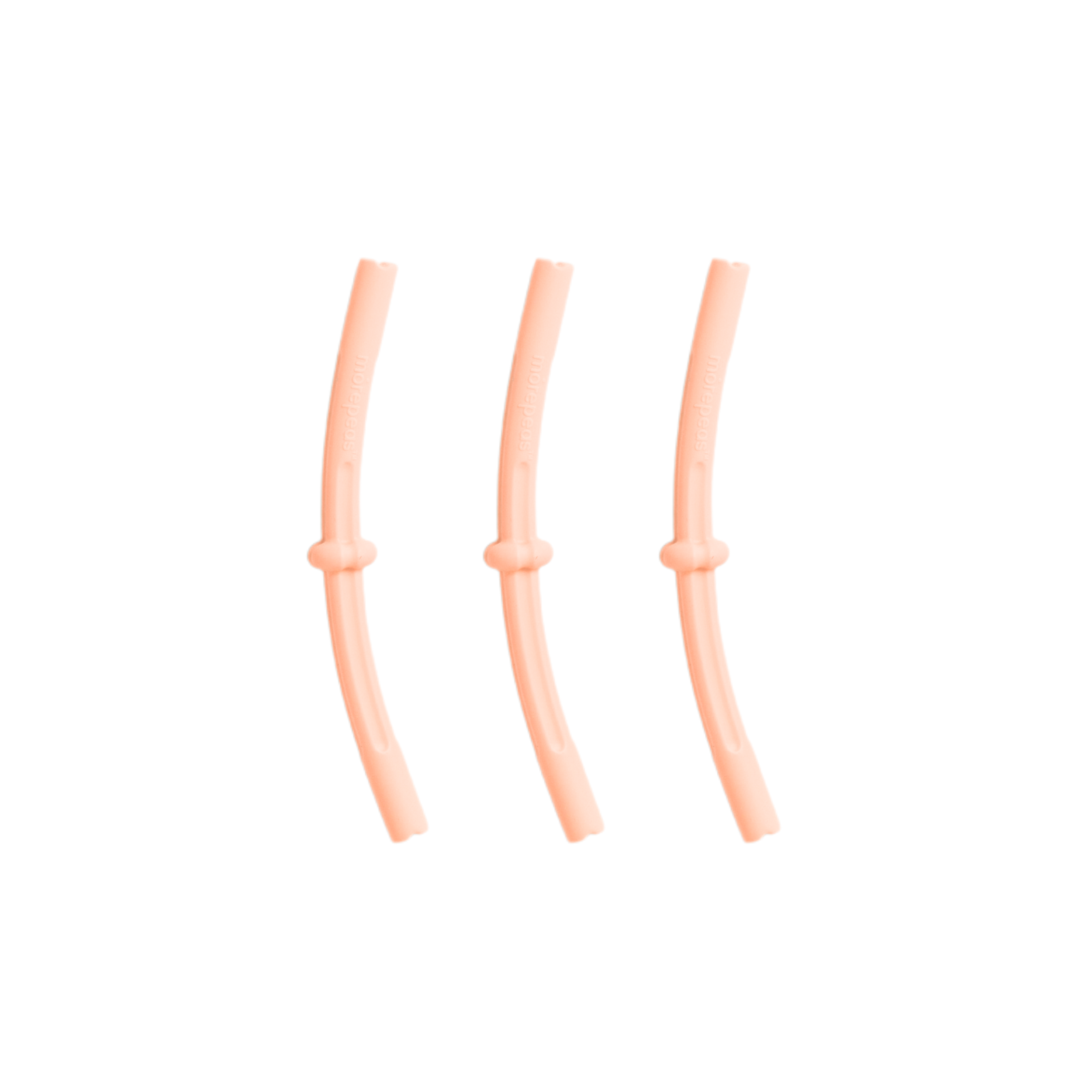 The Everything Straw (3 Pack)  morepeas Peach