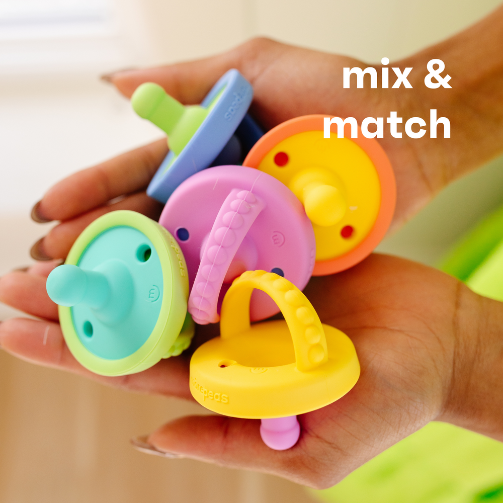 
                  
                    Load image into Gallery viewer, Flip &amp;amp; Store Pacifier Pacifiers &amp;amp; Teethers morepeas   
                  
                