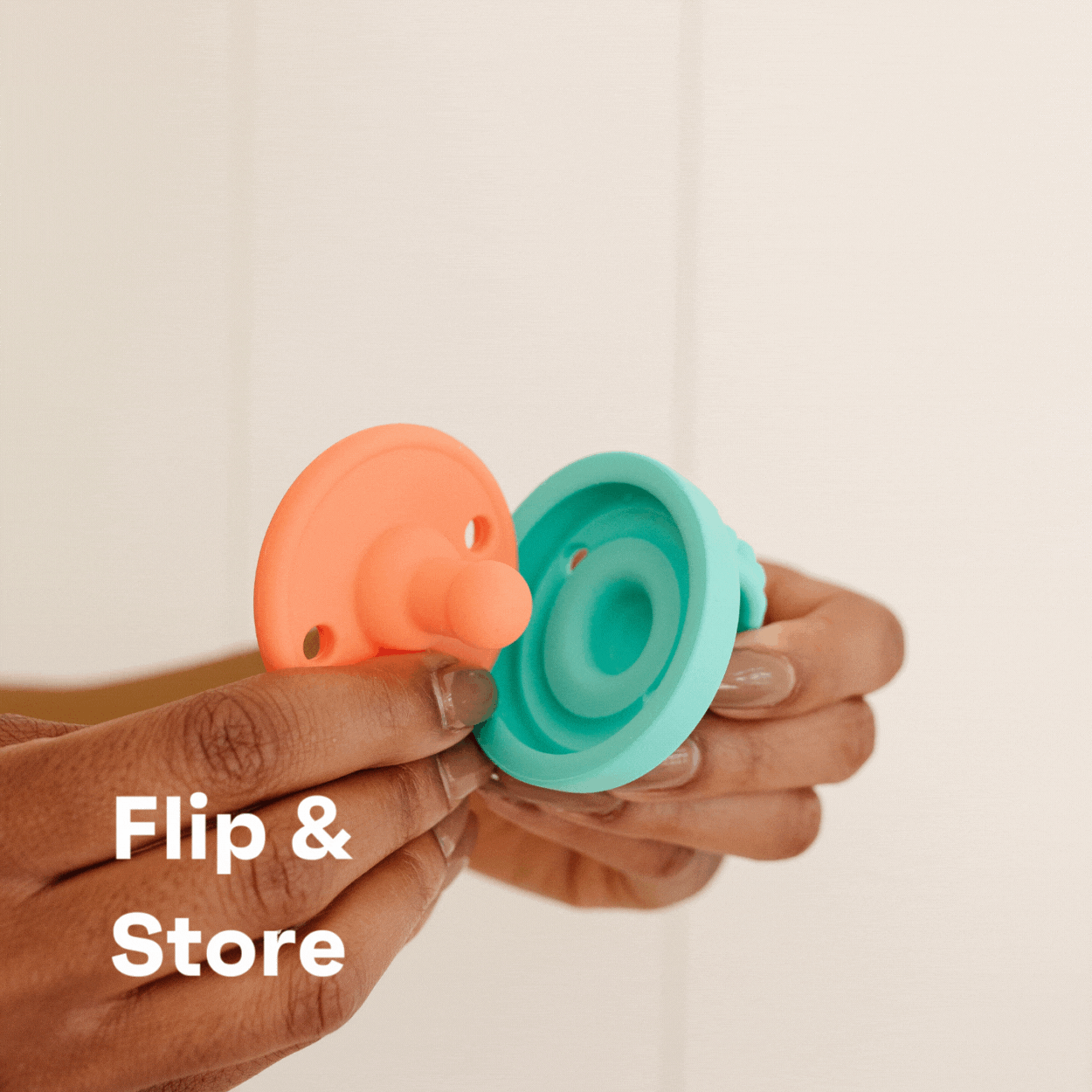 Flip & Store Pacifier Pacifiers & Teethers morepeas
