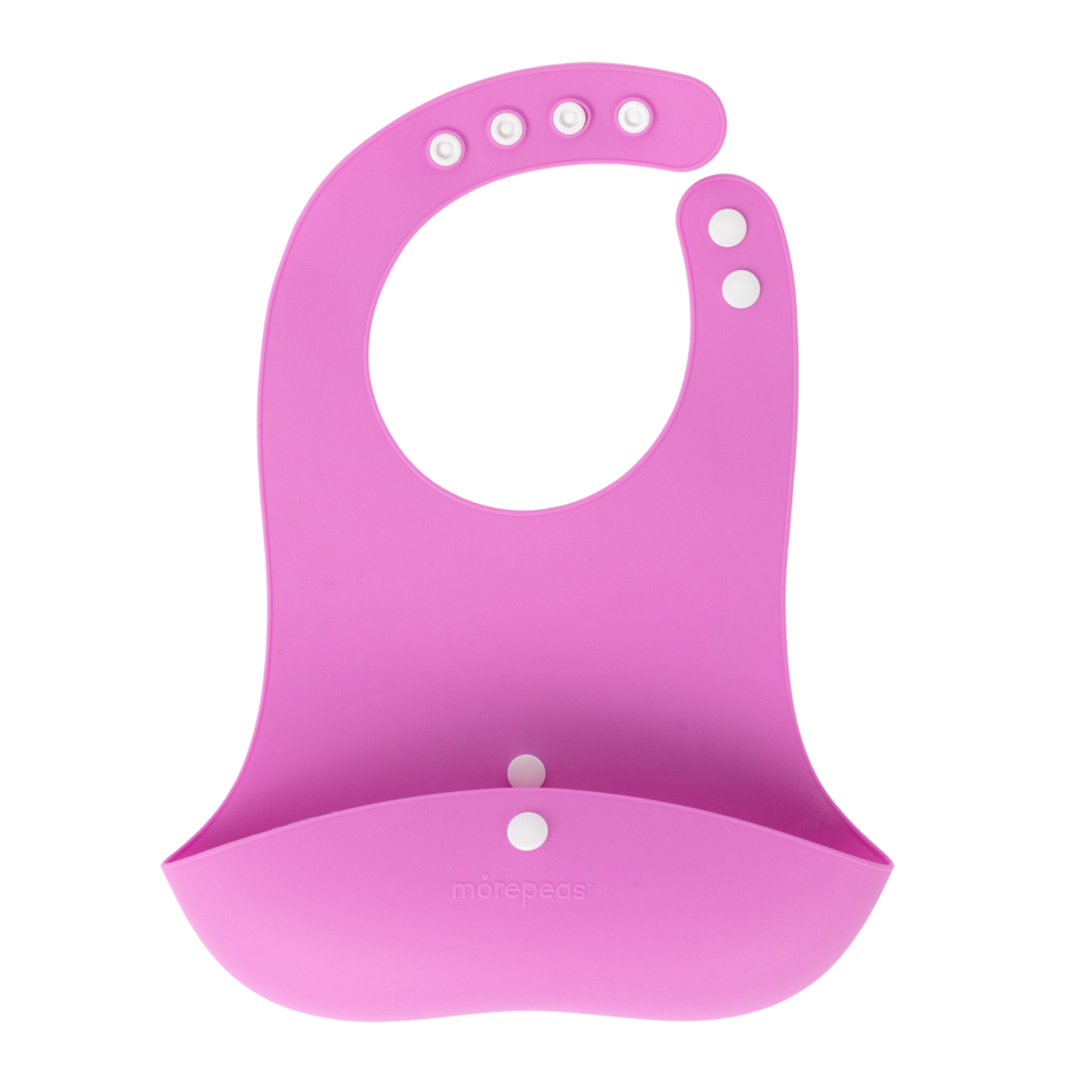 Roll & Snap Bib  morepeas Grape