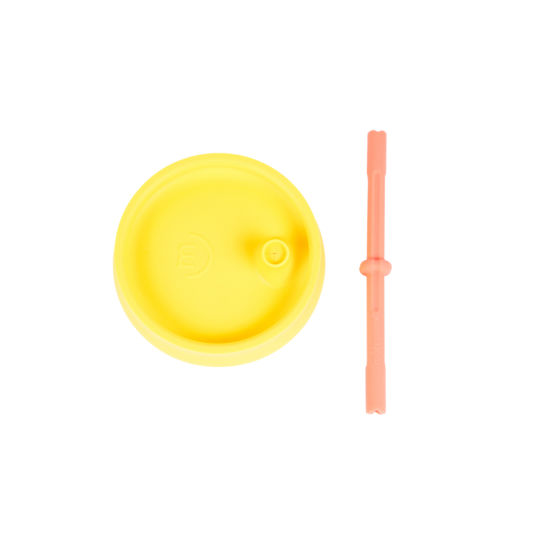 The Everything Sippy Lid & Straw morepeas Banana