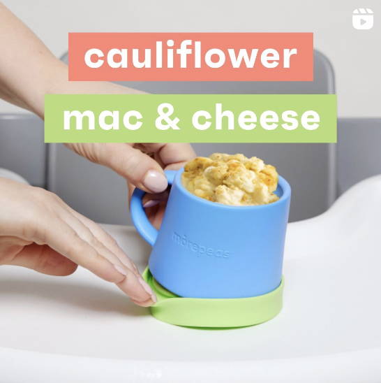 Cauliflower Mac & Cheese for Toddlers