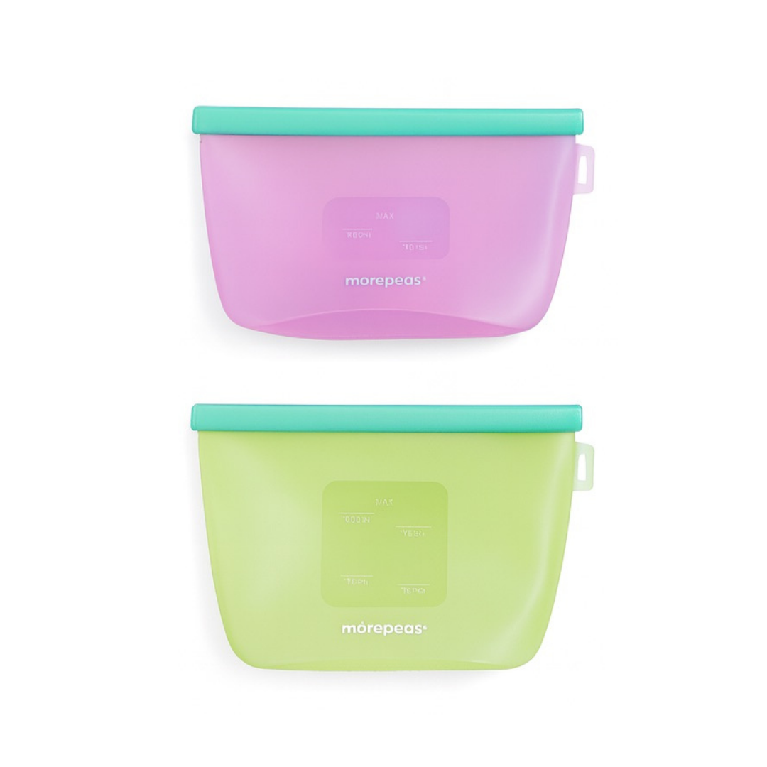 Snack & Seal Bag Set - Grape