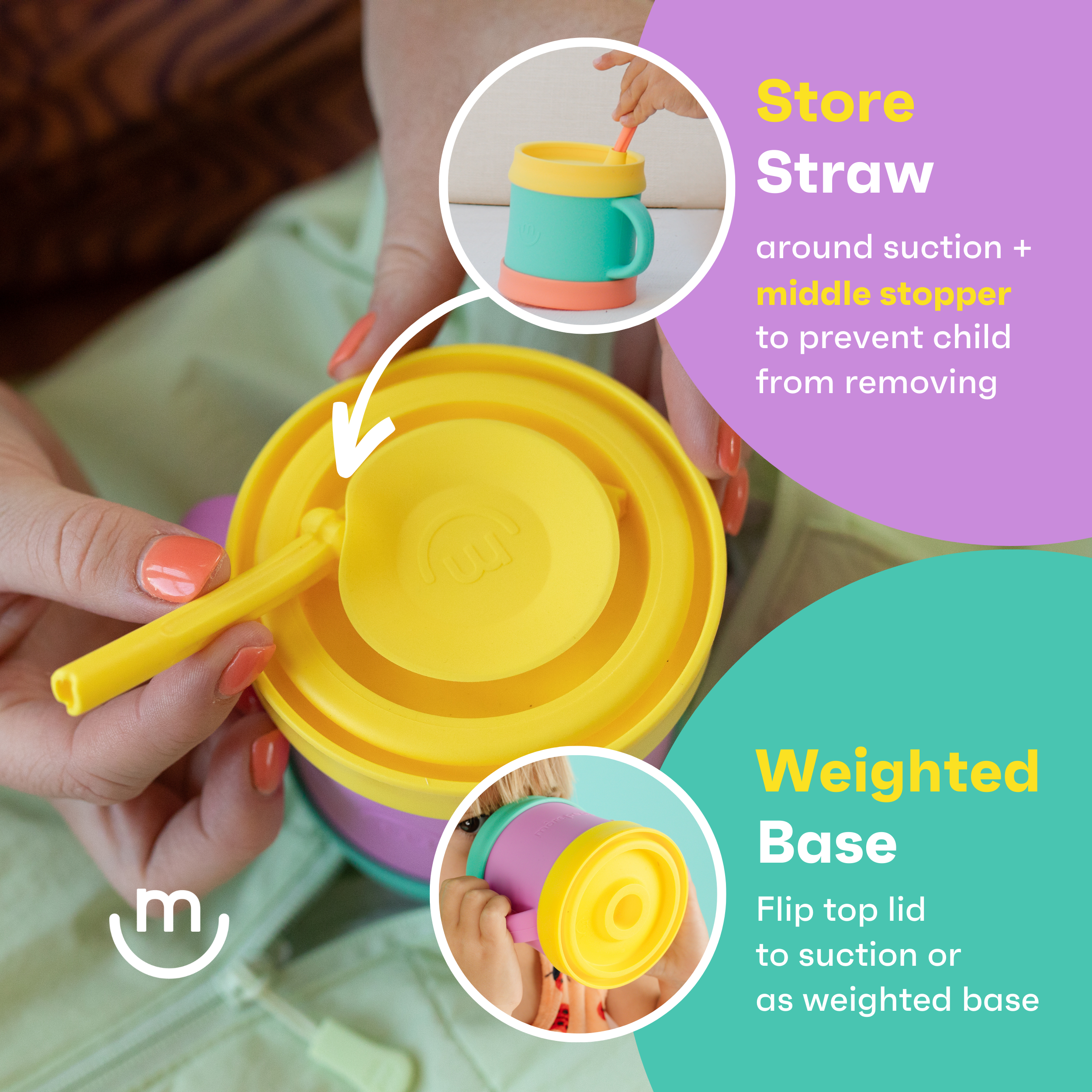 The Everything Cup + Sippy Lid Nursing & Feeding morepeas   