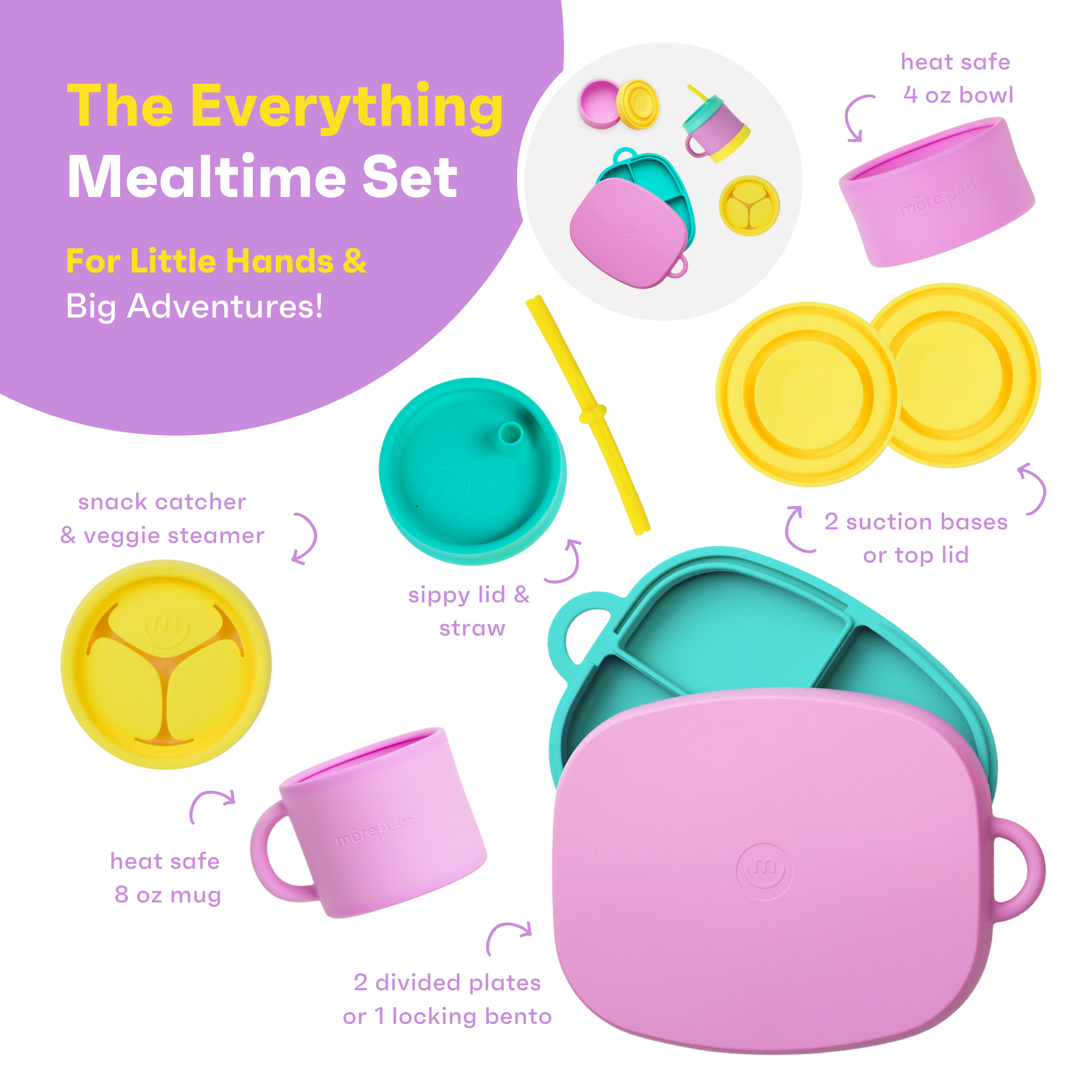 The Everything Mealtime Set morepeas