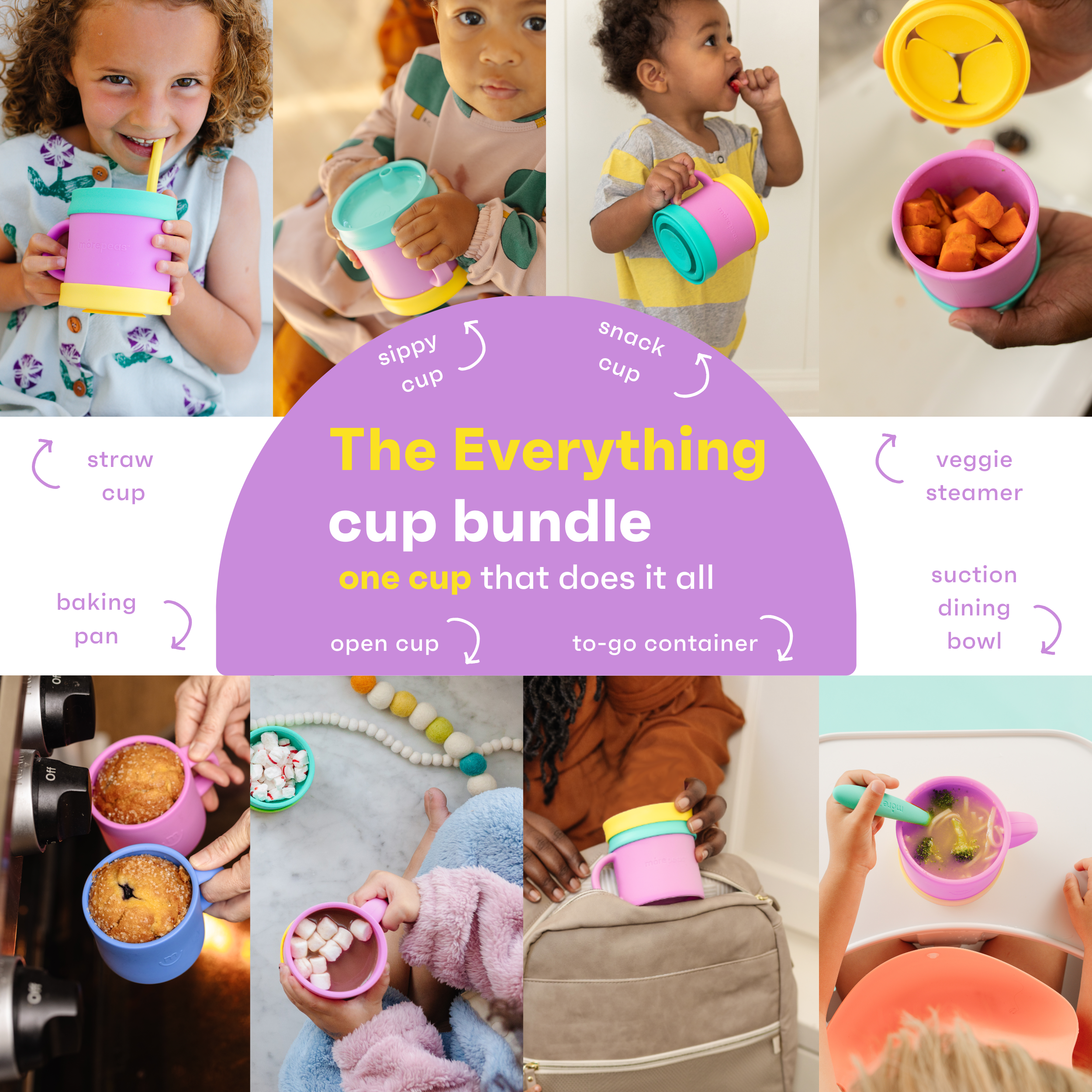 Everything Cup Bundle  morepeas   