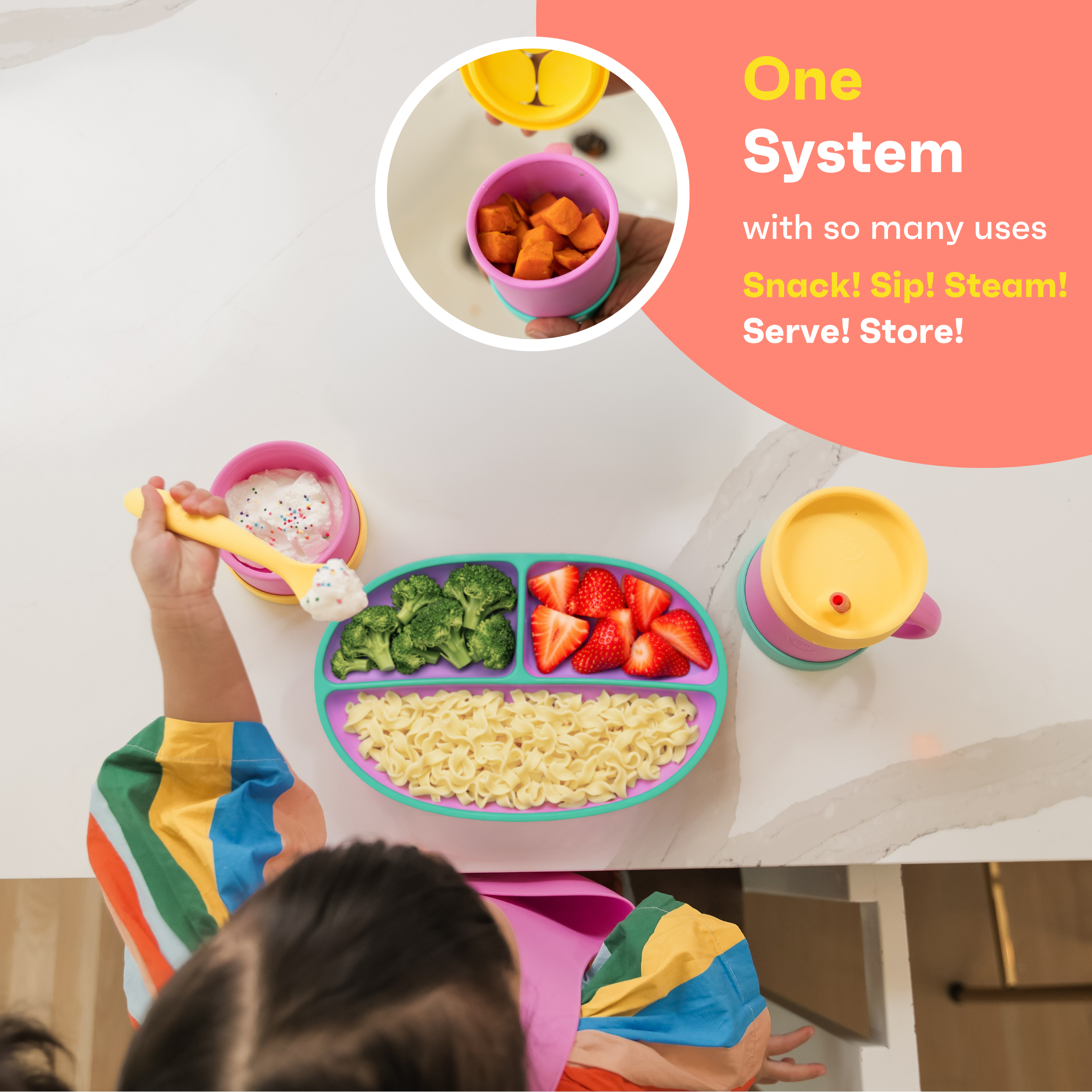 Color Pop Suction Plate