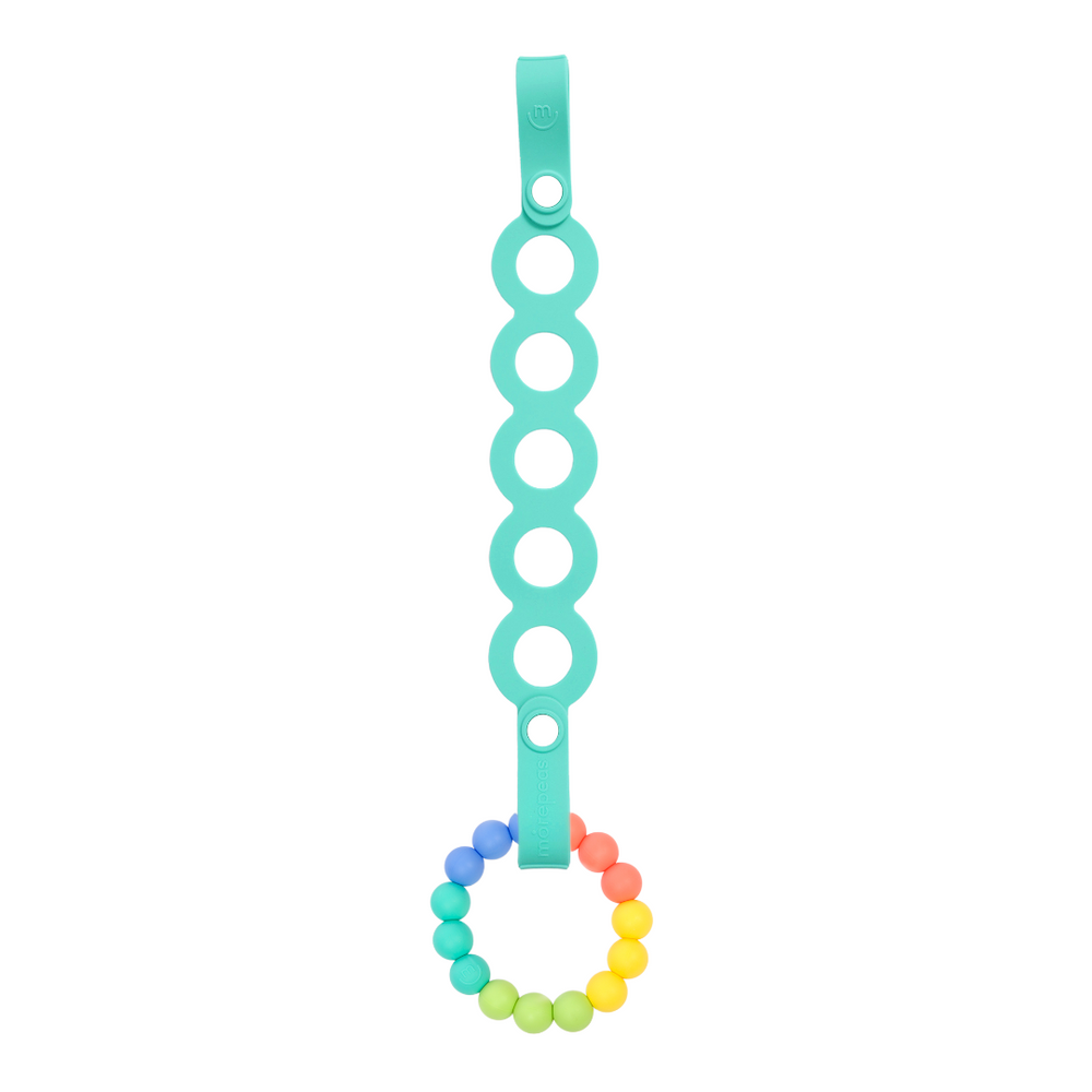 
                  
                    Load image into Gallery viewer, Rainbow Ring Teether Pacifiers &amp;amp; Teethers morepeas   
                  
                